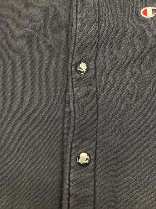 Champion REVERSE WEAVE（チャンピオン リバース ウィーブ）Champion REVERSE WEAVE (チャンピオン リバース ウィーブ) ［古着］スナップカーディガン ネイビー サイズ:Sの古着・服飾アイテム