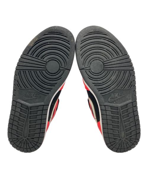 NIKE（ナイキ）NIKE (ナイキ) エアジョーダン1ミッド ピンク×ブラック サイズ:26cmの古着・服飾アイテム