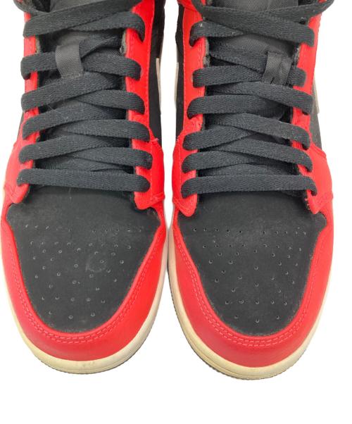 NIKE（ナイキ）NIKE (ナイキ) エアジョーダン1ミッド ピンク×ブラック サイズ:26cmの古着・服飾アイテム