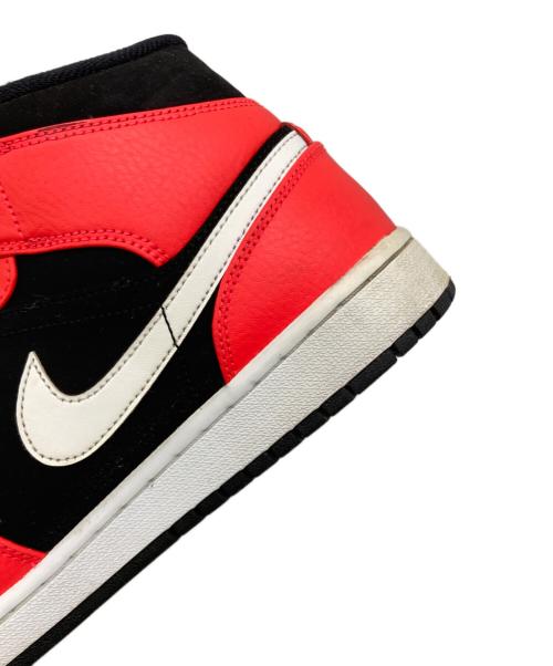 NIKE（ナイキ）NIKE (ナイキ) エアジョーダン1ミッド ピンク×ブラック サイズ:26cmの古着・服飾アイテム