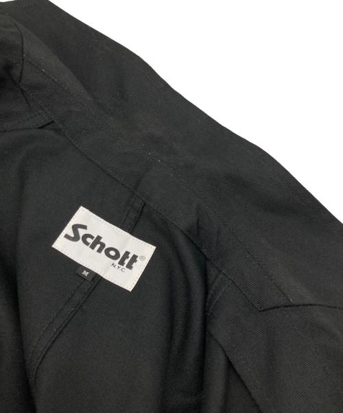 Schott（ショット）Schott (ショット) TC ワーク 3ボタン ジャケット ブラック サイズ:Ｍの古着・服飾アイテム