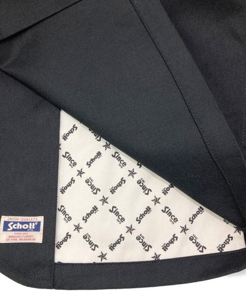 Schott（ショット）Schott (ショット) TC ワーク 3ボタン ジャケット ブラック サイズ:Ｍの古着・服飾アイテム