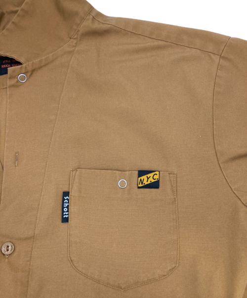 Schott（ショット）Schott (ショット) TC ワークシャツ ブラウン サイズ:XLの古着・服飾アイテム