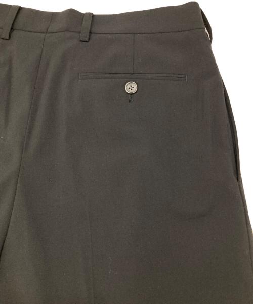 JOSEPH STUDIO（ジョセフスタジオ）JOSEPH STUDIO (ジョセフスタジオ) ウィスピーストレッチ ワンタックパンツ ブラック サイズ:6（Ｌサイス相当）の古着・服飾アイテム