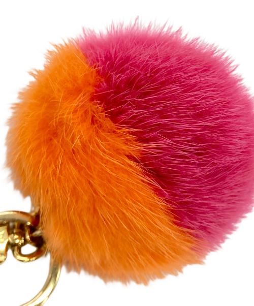 LOUIS VUITTON（ルイ ヴィトン）LOUIS VUITTON (ルイ ヴィトン) フルオバブルBB チャーム オレンジ×ピンク サイズ:下記参照　の古着・服飾アイテム