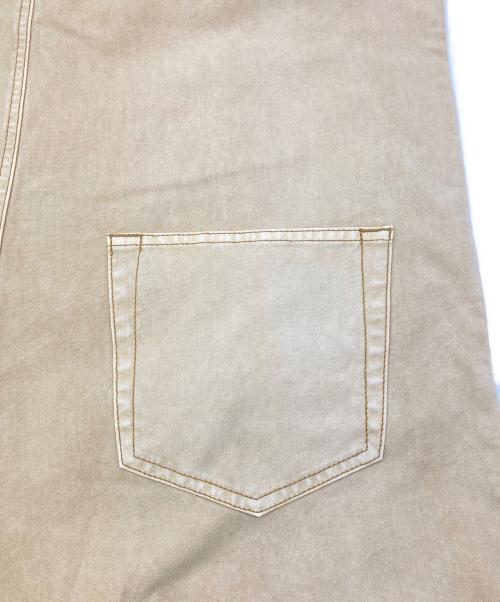 FRAMeWORK（フレームワーク）FRAMeWORK (フレームワーク) ケミカルウォッシュアメスリサロペット ベージュ サイズ:38の古着・服飾アイテム