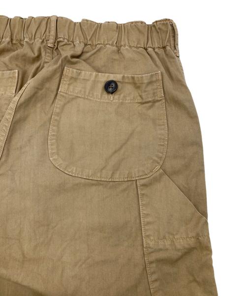 orSlow（オアスロウ）orSlow (オアスロウ) ヘリンボーン コットン ツイル フレンチ ワークパンツ ベージュ サイズ:Ｍの古着・服飾アイテム