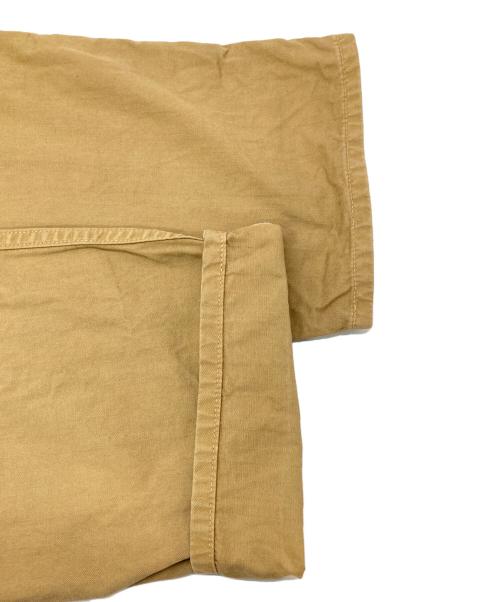orSlow（オアスロウ）orSlow (オアスロウ) ヘリンボーン コットン ツイル フレンチ ワークパンツ ベージュ サイズ:Ｍの古着・服飾アイテム
