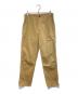 orSlow（オアスロウ）の古着「ヘリンボーン コットン ツイル フレンチ ワークパンツ」｜ベージュ