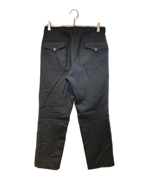 the letters（レターズ）the letters (レターズ) ウエスタンウールパンツ ブラック サイズ:Mの古着・服飾アイテム