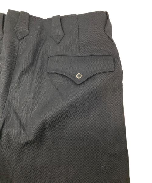 the letters（レターズ）the letters (レターズ) ウエスタンウールパンツ ブラック サイズ:Mの古着・服飾アイテム