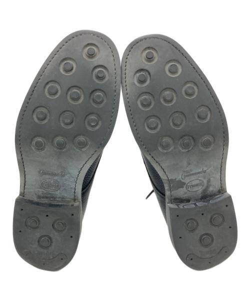 SANDERS（サンダース）SANDERS (サンダース) Uチップシューズ ブラック サイズ:US 9 1/2の古着・服飾アイテム