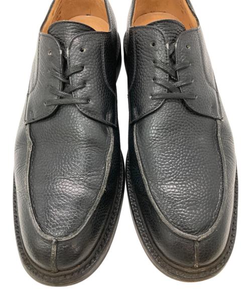 SANDERS（サンダース）SANDERS (サンダース) Uチップシューズ ブラック サイズ:US 9 1/2の古着・服飾アイテム