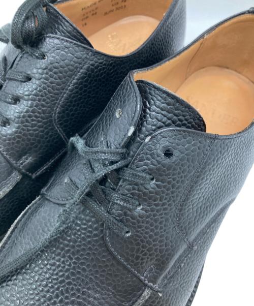 SANDERS（サンダース）SANDERS (サンダース) Uチップシューズ ブラック サイズ:US 9 1/2の古着・服飾アイテム