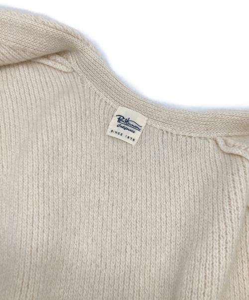 Ron Herman（ロンハーマン）Ron Herman (ロンハーマン) カシミヤボタンレスカーディガン ホワイト サイズ:Lの古着・服飾アイテム