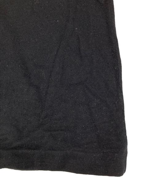 COMOLI（コモリ）COMOLI (コモリ) ウールフットボールTシャツ ブラック サイズ:2の古着・服飾アイテム