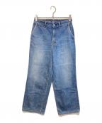 45Rフォーティファイブ・アール）の古着「ワイドデニムパンツ」｜インディゴ