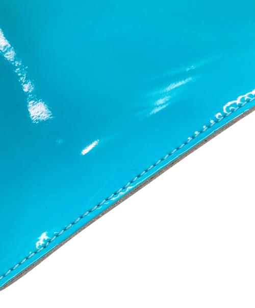 Dr.Martens（ドクターマーチン）Dr.Martens (ドクターマーチン) パテントレザーサッチェルバッグ ブルーの古着・服飾アイテム