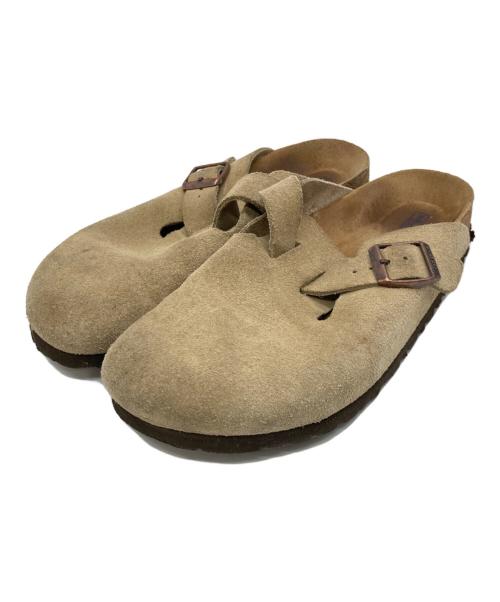 BIRKENSTOCK（ビルケンシュトック）BIRKENSTOCK (ビルケンシュトック) BOSTON サンダル ベージュ サイズ:37(24cm)の古着・服飾アイテム