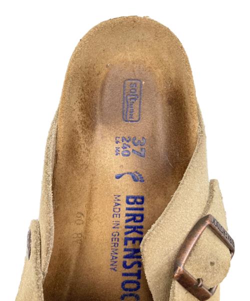 BIRKENSTOCK（ビルケンシュトック）BIRKENSTOCK (ビルケンシュトック) BOSTON サンダル ベージュ サイズ:37(24cm)の古着・服飾アイテム