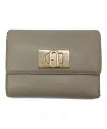 FURLA（フルラ）の古着「コンパクトウォレット」｜グレー