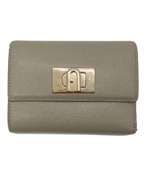 FURLA（フルラ）FURLA (フルラ) コンパクトウォレット グレー サイズ:下記参照　の古着・服飾アイテム