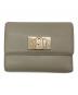 FURLA（フルラ）の古着「コンパクトウォレット」｜グレー
