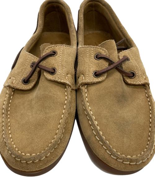 PARABOOT（パラブーツ）PARABOOT (パラブーツ) デッキシューズ ベージュ サイズ:5（メンズ）の古着・服飾アイテム