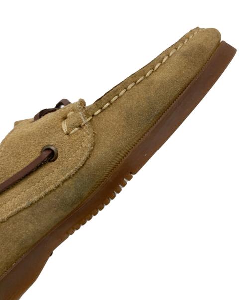 PARABOOT（パラブーツ）PARABOOT (パラブーツ) デッキシューズ ベージュ サイズ:5（メンズ）の古着・服飾アイテム