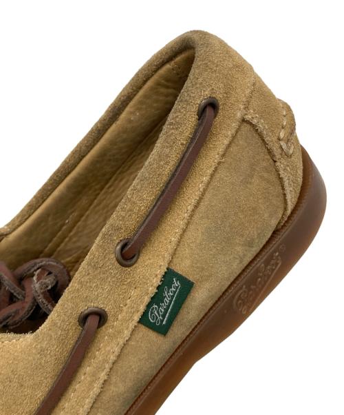 PARABOOT（パラブーツ）PARABOOT (パラブーツ) デッキシューズ ベージュ サイズ:5（メンズ）の古着・服飾アイテム