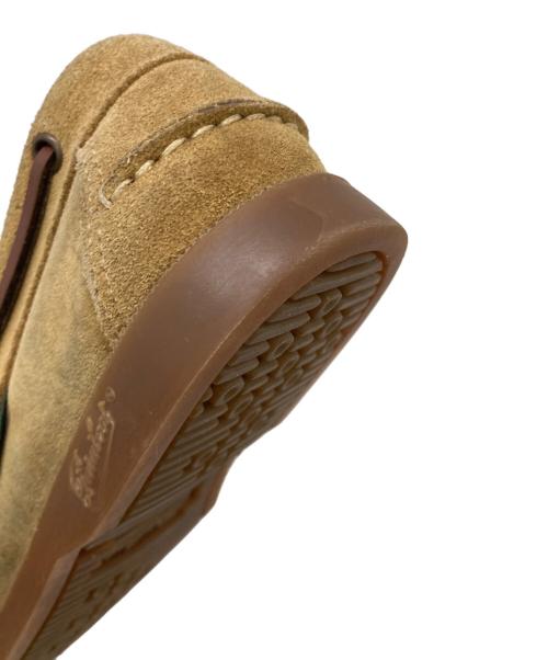 PARABOOT（パラブーツ）PARABOOT (パラブーツ) デッキシューズ ベージュ サイズ:5（メンズ）の古着・服飾アイテム