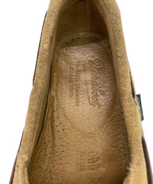 PARABOOT（パラブーツ）PARABOOT (パラブーツ) デッキシューズ ベージュ サイズ:5（メンズ）の古着・服飾アイテム