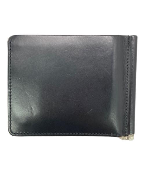 SLOW（スロウ）SLOW (スロウ) マネークリップ2つ折り財布 ブラックの古着・服飾アイテム