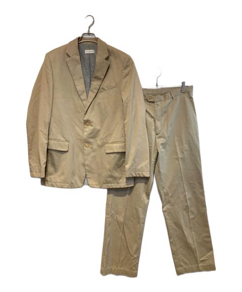 DRIES VAN NOTEN（ドリスヴァンノッテン）DRIES VAN NOTEN (ドリスヴァンノッテン) セットアップスーツ ベージュ サイズ:ジャケット48 パンツ50の古着・服飾アイテム