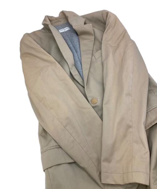 DRIES VAN NOTEN（ドリスヴァンノッテン）DRIES VAN NOTEN (ドリスヴァンノッテン) セットアップスーツ ベージュ サイズ:ジャケット48 パンツ50の古着・服飾アイテム