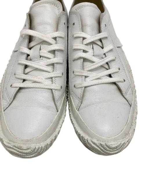SPINGLE MOVE（スピングルムーヴ）SPINGLE MOVE (スピングルムーヴ) レザースニーカー ホワイト サイズ:L（26.5cm相当）の古着・服飾アイテム