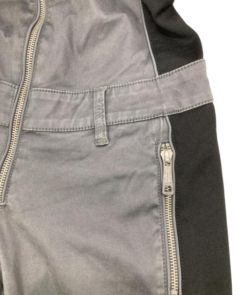 DIESEL（ディーゼル）DIESEL (ディーゼル) ジャンプスーツ グレー サイズ:Sの古着・服飾アイテム