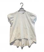 YOKO CHANヨーコチャン）の古着「ノースリーブブラウス」｜ホワイト