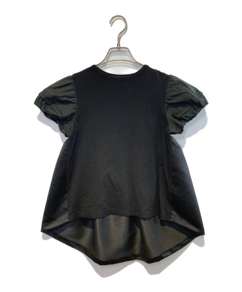 YOKO CHAN（ヨーコチャン）YOKO CHAN (ヨーコチャン) 半袖カットソー ブラック サイズ:38の古着・服飾アイテム