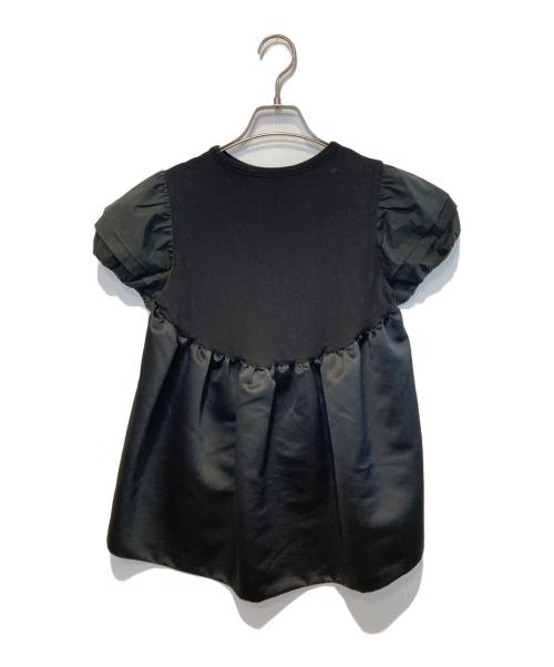 YOKO CHAN（ヨーコチャン）YOKO CHAN (ヨーコチャン) 半袖カットソー ブラック サイズ:38の古着・服飾アイテム