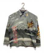 ICEアイス）の古着「［古着］落日刀天地命 シャツ」｜グレー