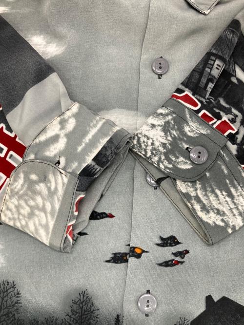 ICE（アイス）ICE (アイス) ［古着］落日刀天地命 シャツ グレー サイズ:XLの古着・服飾アイテム