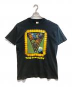 FRUIT OF THE LOOMフルーツオブザルーム）の古着「［古着］プリントTシャツ」｜ブラック