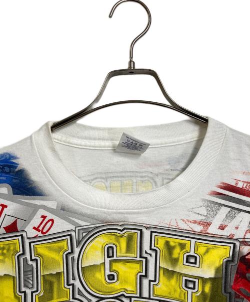 ALORE（アローレ）ALORE (アローレ) 【古着】レーシングカーTシャツ　半袖カットソー　Tシャツ　Tee  Las Vegas UAW Daimler Chrysler ホワイト サイズ:XLの古着・服飾アイテム