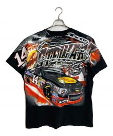 CHASE（チェイス）の古着「【古着】両面プリント レーシングTシャツ　半袖カットソー　Tシャツ　Tee   オーバーサイズ」｜ブラック