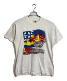 FRUIT OF THE LOOM（フルーツオブザルーム）の古着「サンタフェTシャツ　半袖カットソー　Tシャツ　Tee  USA製　Santa Fe」｜ホワイト
