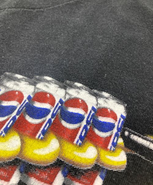 Littlefield Adams（リトルフィールドアダムス）Littlefield Adams (リトルフィールドアダムス) ［古着］ペプシTシャツ ブラック サイズ:XLの古着・服飾アイテム