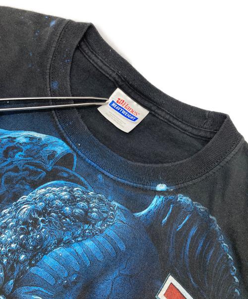 Hanes（ヘインズ）Hanes (ヘインズ) ［古着］バンドTシャツ ネイビー サイズ:XLの古着・服飾アイテム