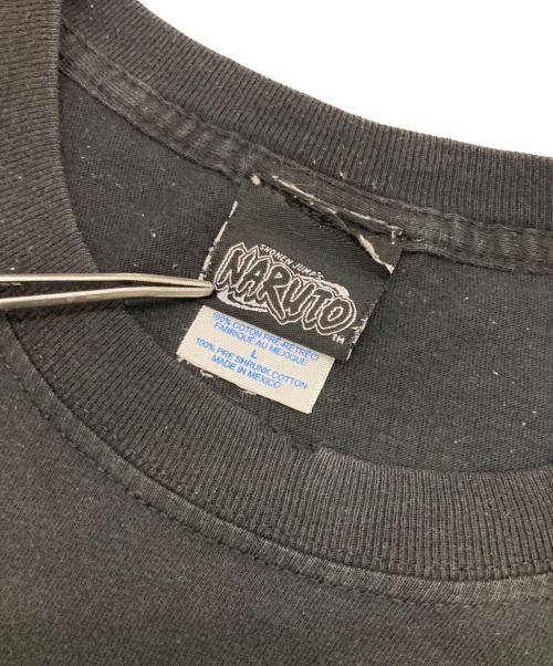 NARUTO（ナルト）NARUTO (ナルト) ［古着］アニメTシャツ ブラック サイズ:Ｌの古着・服飾アイテム