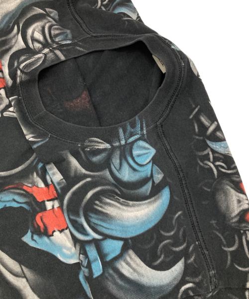 LIQUID BLUE（リキッドブルー）LIQUID BLUE (リキッドブルー) ［古着］スカルプリントTシャツ ブラック サイズ:2XLの古着・服飾アイテム